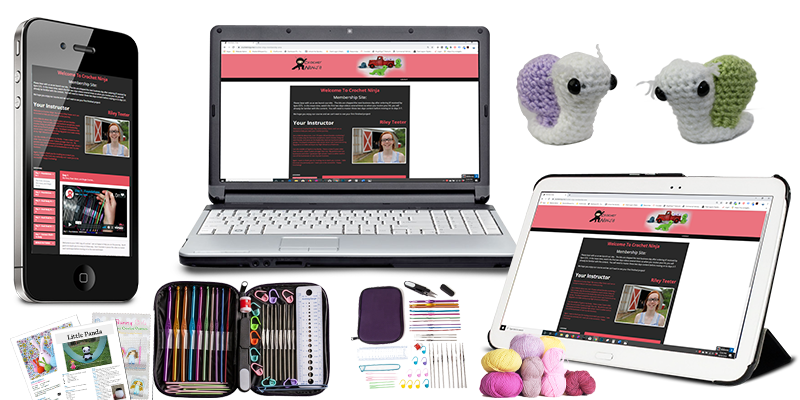 learn to crochet course