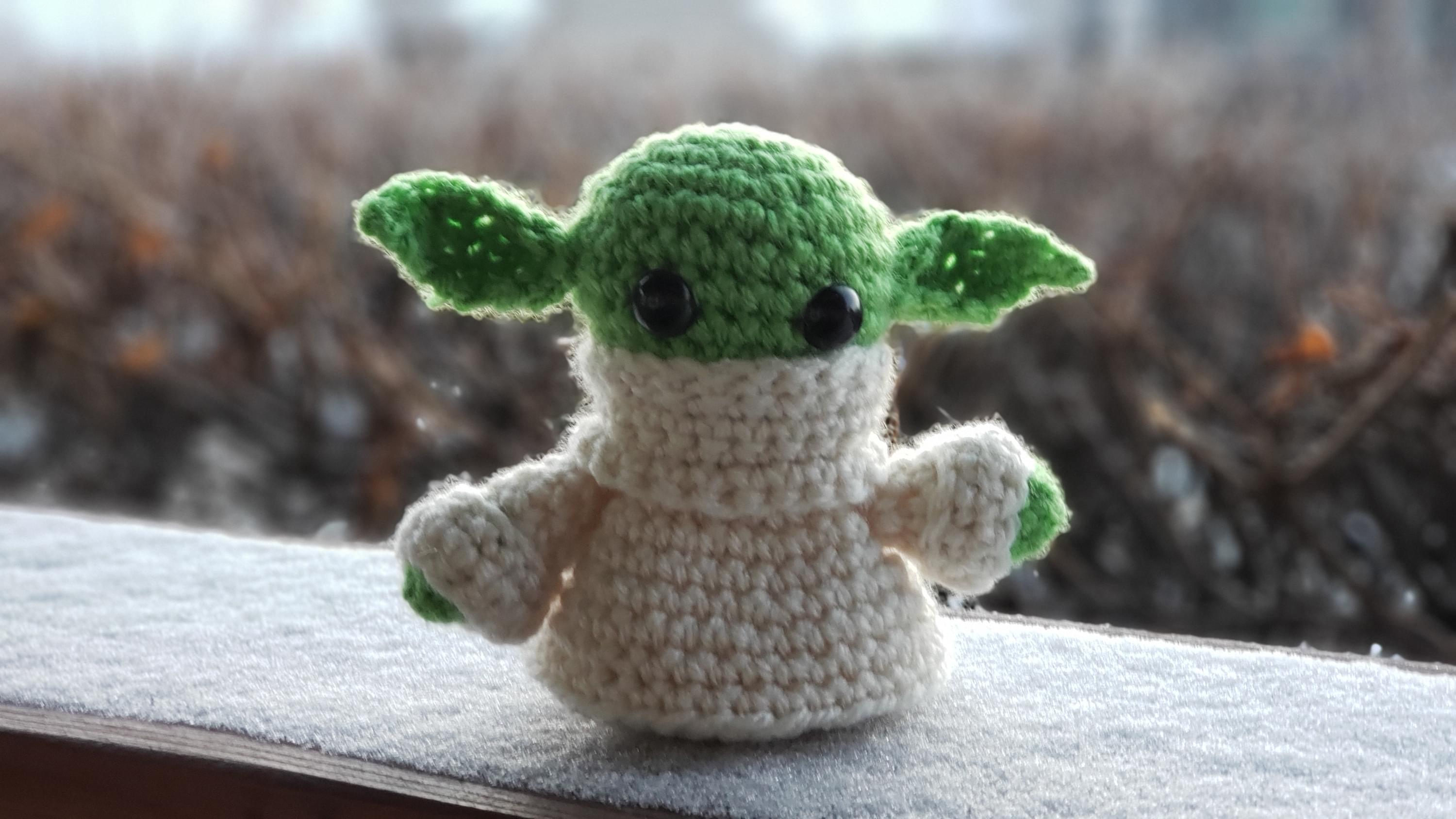 baby yoda crochet